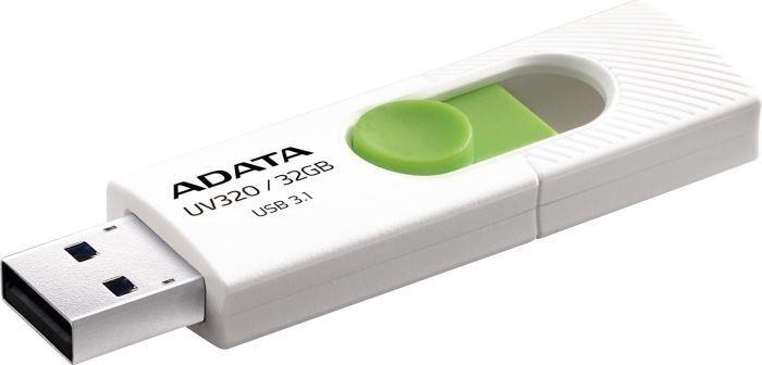 MÄLUPULK FLASH USB3.1 32GB/WHITE AUV320-32G-RWHGN ADATA