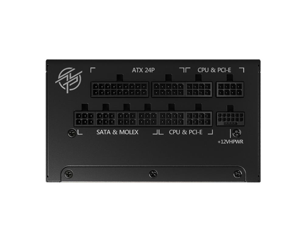 Toiteplokk|MSI|1000 Watts|Efficiency 80 PLUS GOLD|PFC Active|MPGA1000G&#...