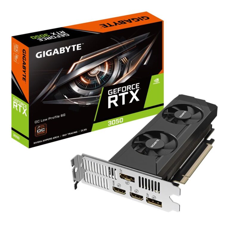 Graphics Card|GIGABYTE|NVIDIA GeForce RTX 3050|6 GB|GDDR6|96 bit|PCIE 4....