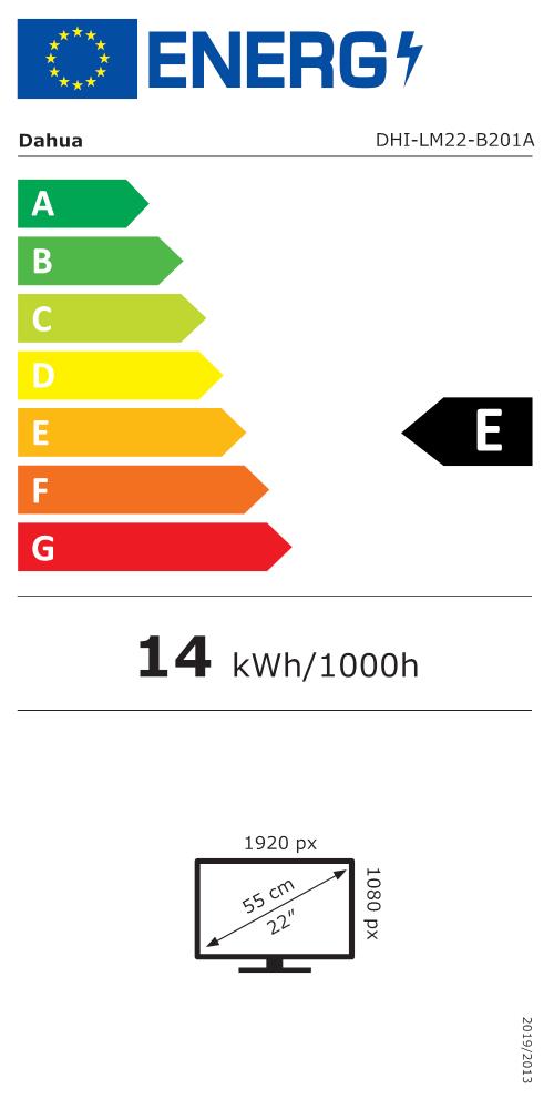 LCD Monitor|DAHUA|DHI-LM22-B201A|21.45″|Business|Panel IPS|1920&#2...