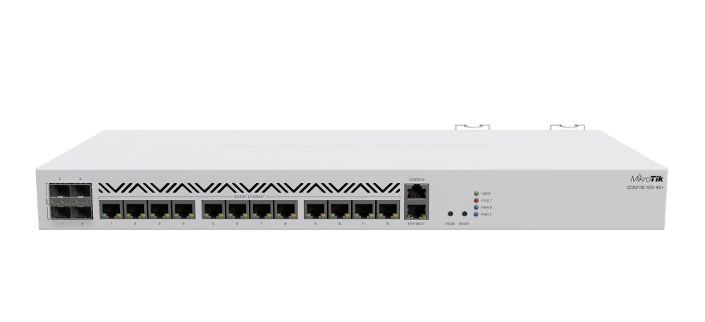 NET Ruuter 1000M 12PORT 4SFP+/CCR2116-12G-4S+ MIKROTIK