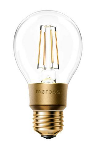 Smart Light Bulb|MEROSS|Power consumption 6 Watts|2700 K|Beam angle 180 ...