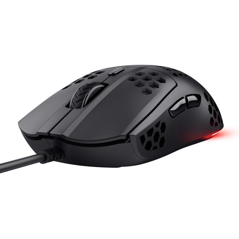 MOUSE USB OPTICAL GXT928 HELOX/LIGHTWEIGHT BLK 25306 TRUST