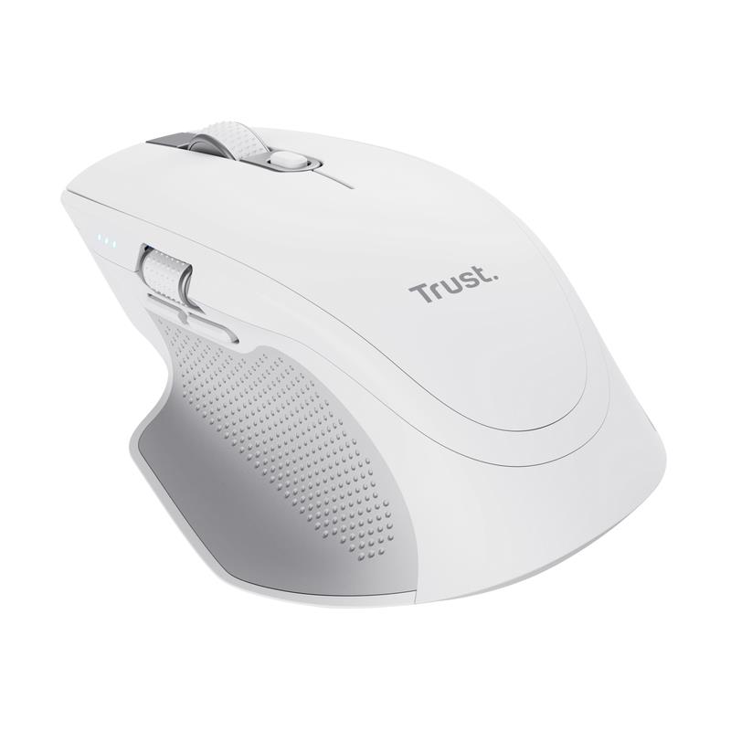 MOUSE USB OPTICAL WRL OZAA+/MULTI-CONNECT WHT 24935 TRUST