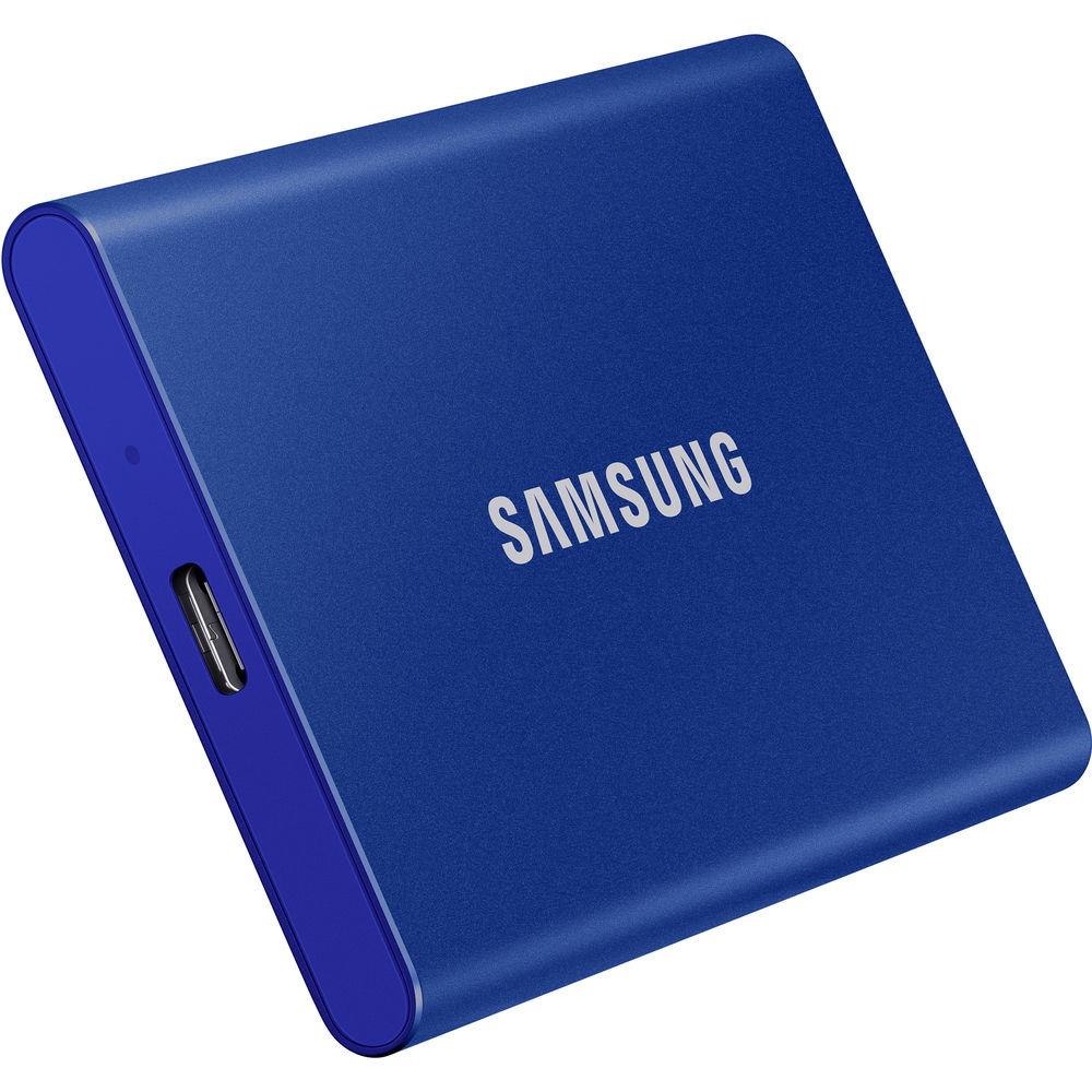 External SSD|SAMSUNG|T7|1TB|USB 3.2|Write speed 1000 MBytes/sec|Read spe...