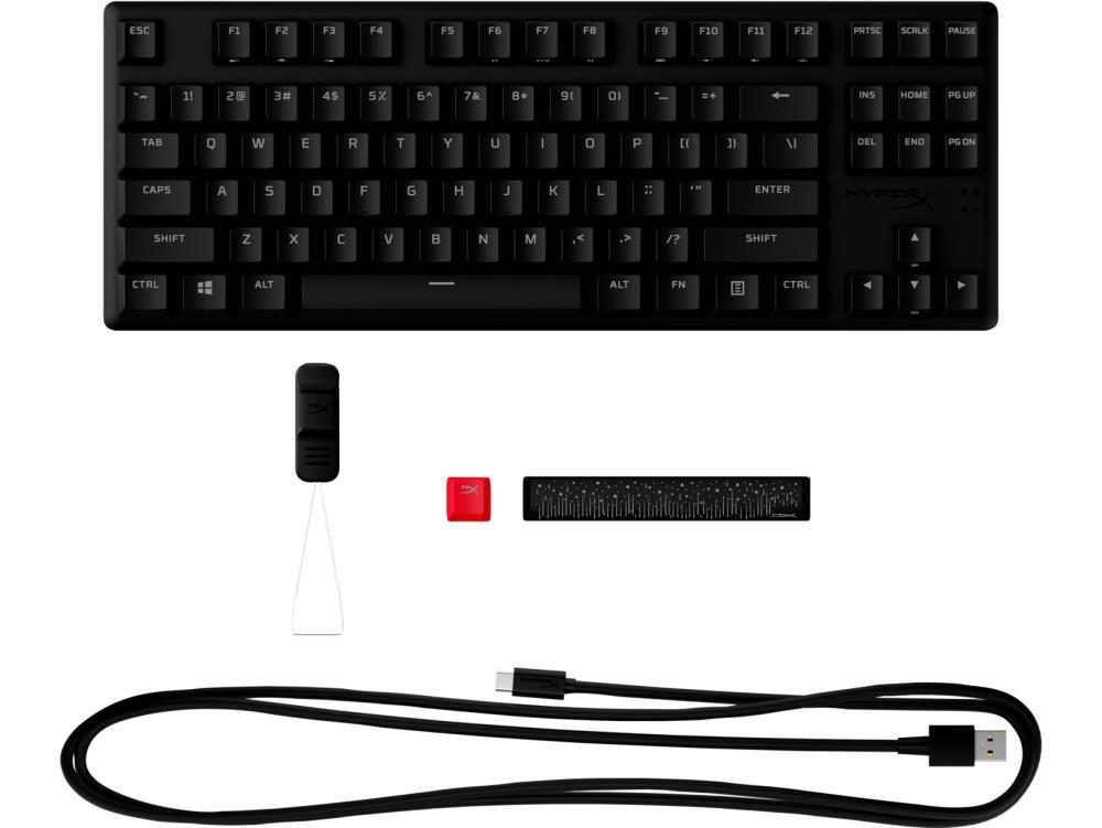 Klaviatuur ALLOY ORIGINS PBT HX/BLUE 639N4AA#ABA HYPERX