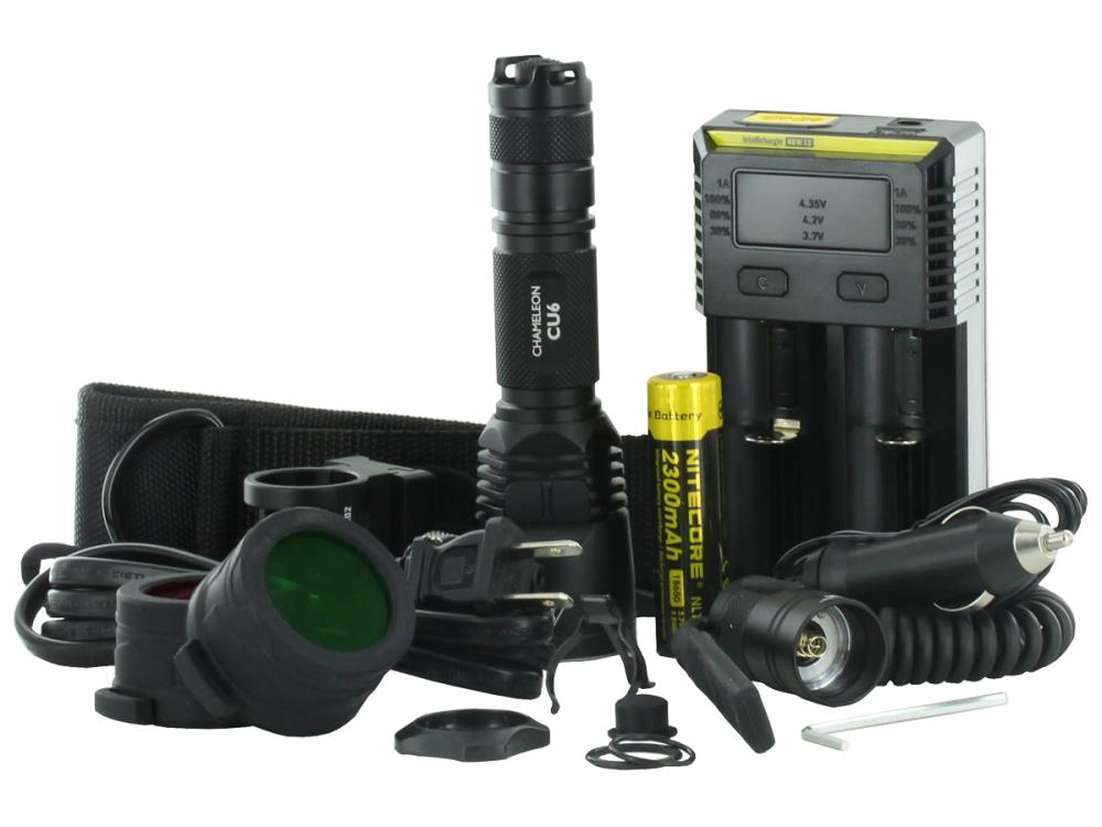 FLASHLIGHT HUNTING 440 LUMENS/CU6 HUNTING KIT NITECORE