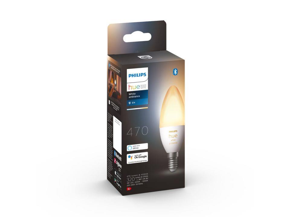 Smart Light Bulb|PHILIPS|Power consumption 5.2 Watts|Luminous flux 470 L...