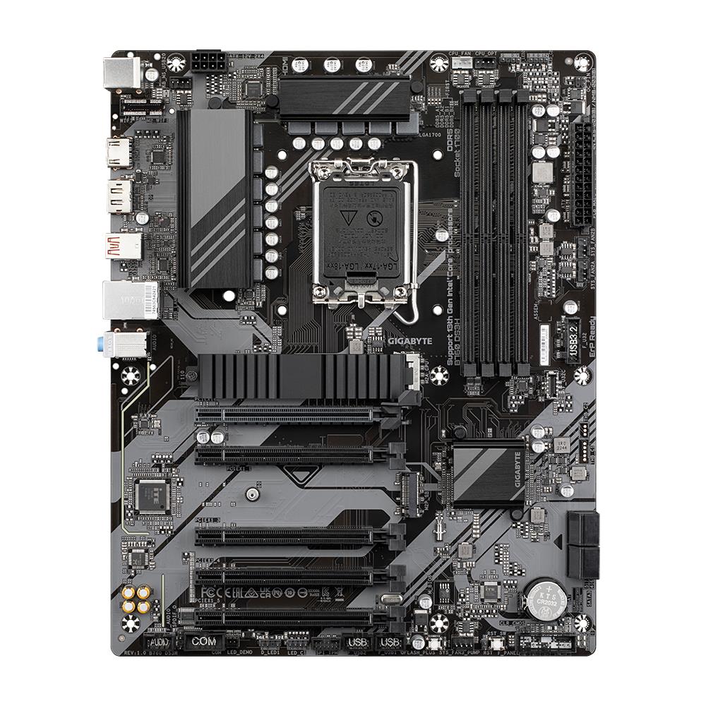 Emaplaat|GIGABYTE|Intel B760 Express|LGA1700|ATX|Memory DDR5|Memory slo&...