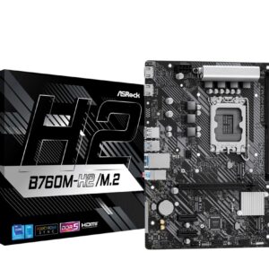 Emaplaat|ASROCK|Intel B760 Express|LGA1700|Micro-ATX|Memory DDR5|Memory...