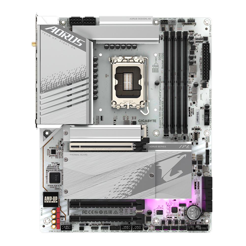 Emaplaat|GIGABYTE|Intel Z790|LGA1700|ATX|Memory DDR5|Memory slots 4|1xP&...