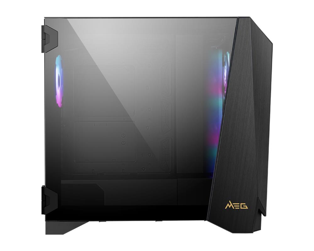 Case|MSI|MEG PROSPECT 700R|MidiTower|Case product features Transparent p...