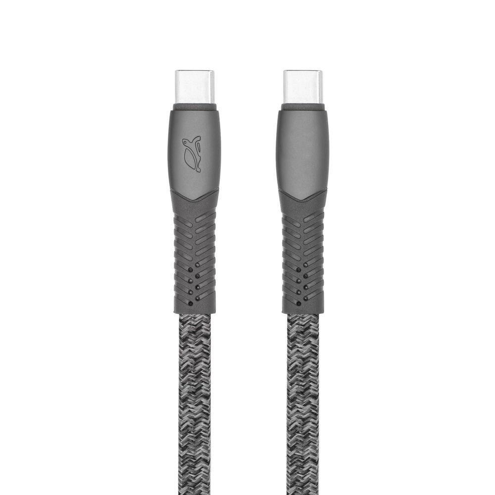 CABLE USB-C TO USB-C 2.1M/GREY PS6105 GR21 RIVACASE