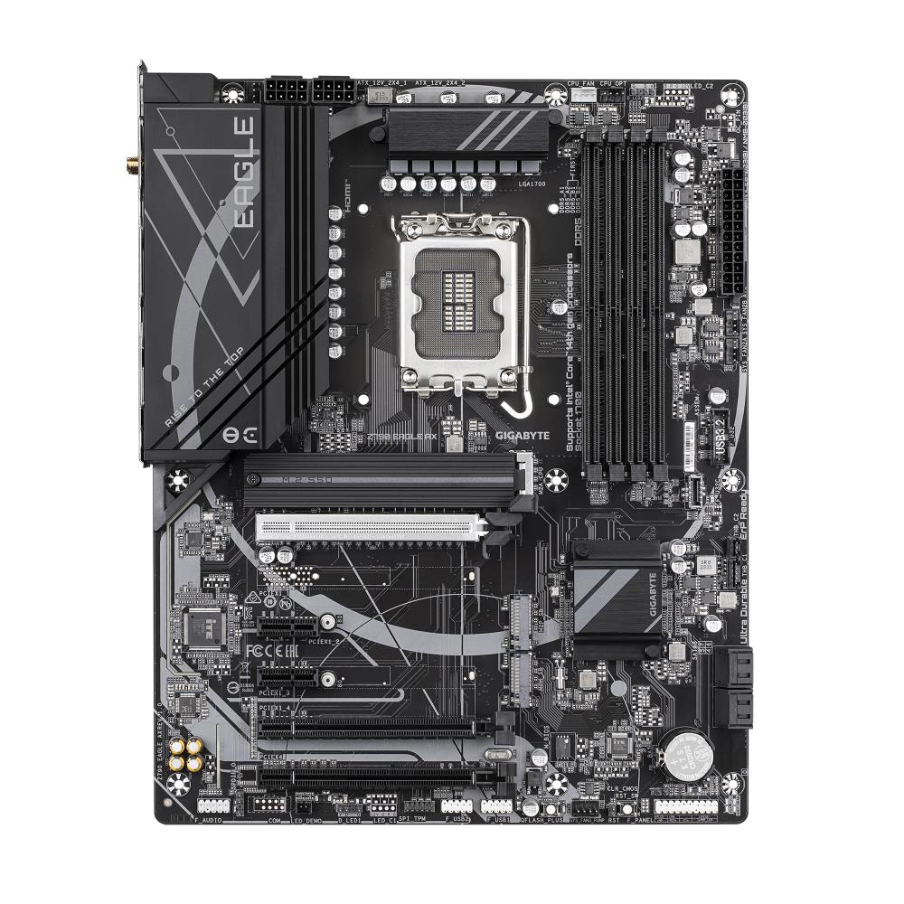 Mainboard|GIGABYTE|Intel Z790|LGA1700|ATX|Memory DDR5|Memory slots 4|2xP...