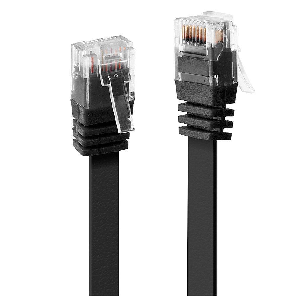KAABEL CAT6 U/UTP 1M/BLACK 47521 LINDY