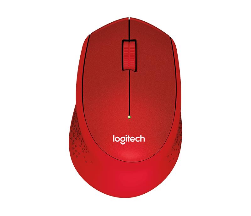 Hiir USB OPTICAL WRL M330/SILENT RED 910-004911 LOGITECH