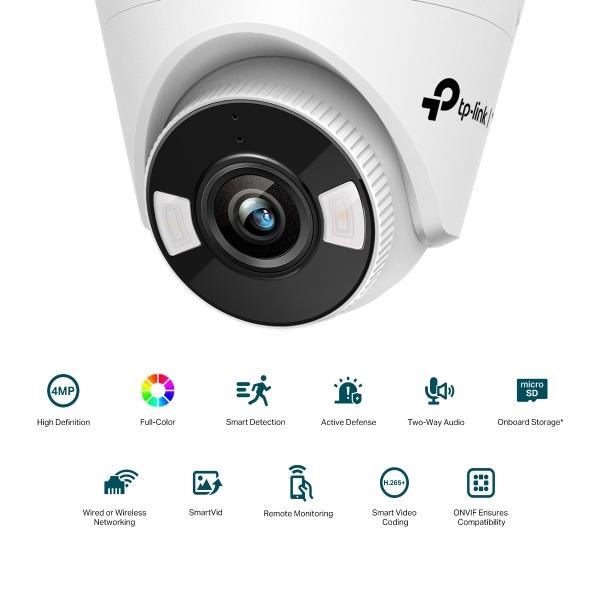 NET KAAMERA TURRET H.264 4MP/VIGI C440(2.8MM) TP-LINK