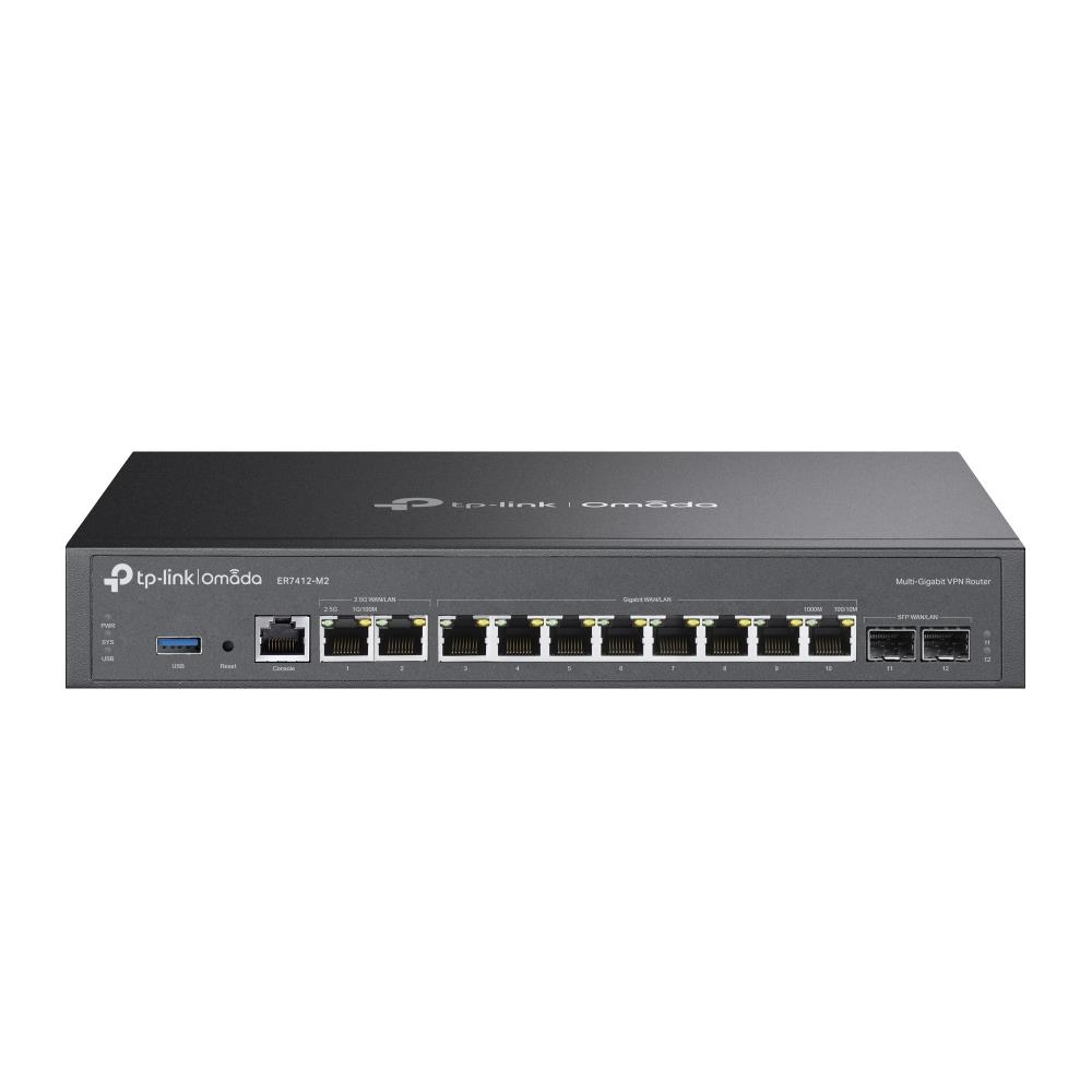 NET Ruuter 1000M 10PORT VPN/OMADA ER7412-M2 TP-LINK