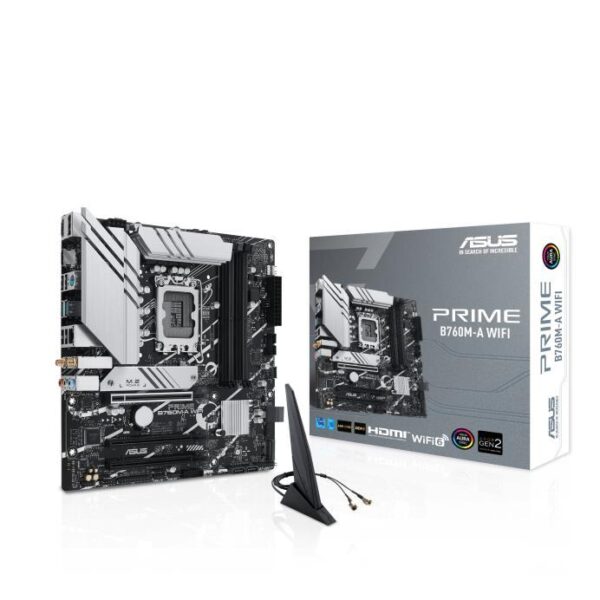 Emaplaat|ASUS|Intel B760 Express|LGA1700|Micro-ATX|Memory DDR5|Memory s...