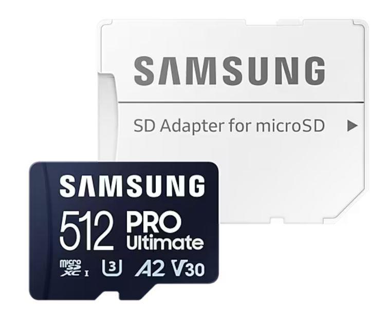 MEMORY MICRO SDXC 512GB/W/ADAPT. MB-MY512SA/WW SAMSUNG