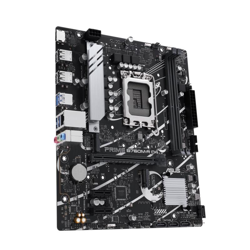 Emaplaat|ASUS|Intel B760 Express|LGA1700|Micro-ATX|Memory DDR4|Memory s&...