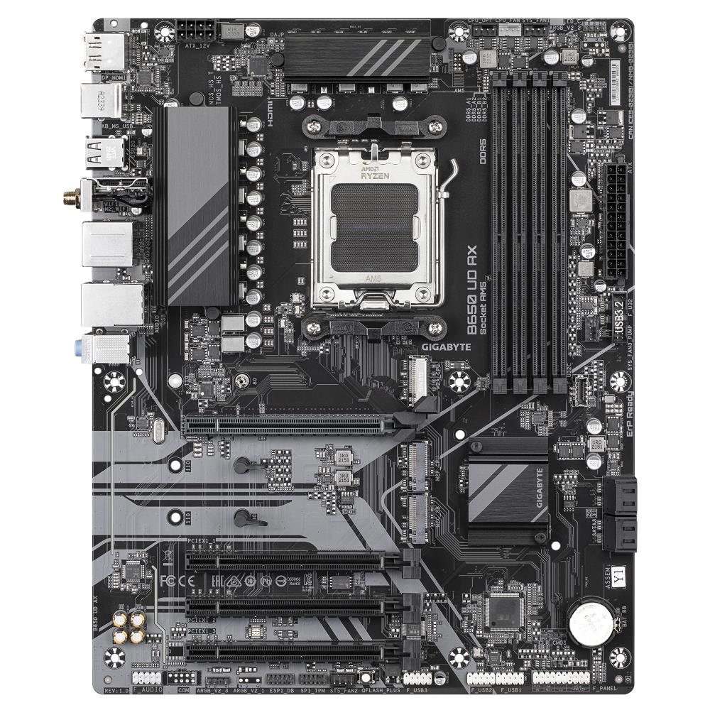 Emaplaat|GIGABYTE|AMD B650|SAM5|ATX|Memory DDR5|Memory slots 4|1xPCI-Ex&...