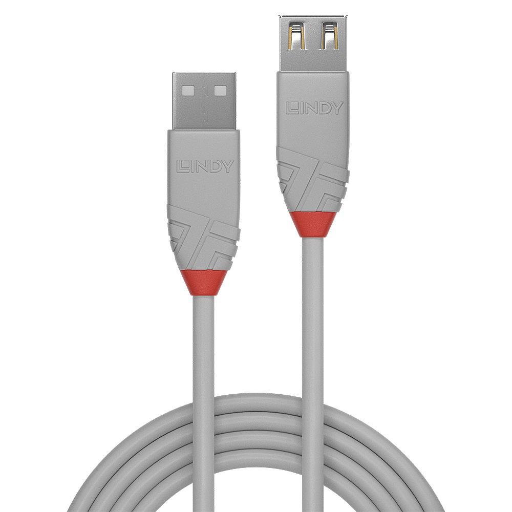 KAABEL USB2 TYPE A 3M/ANTHRA 36714 LINDY