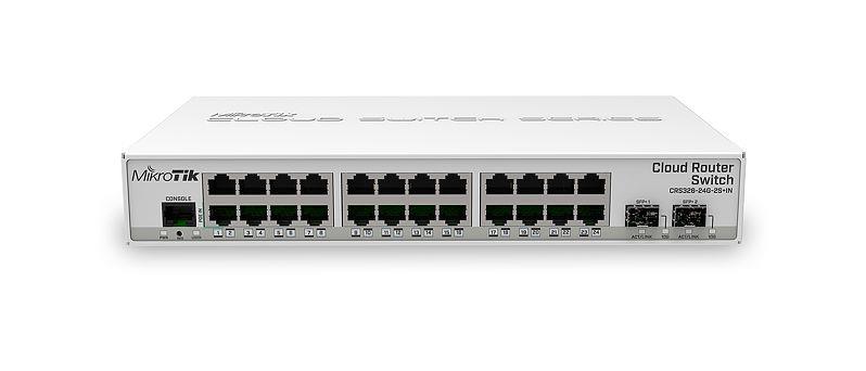 Switch|MIKROTIK|CRS326-24G-2S+IN|24x10Base-T / 100Base-TX / 1000Base-T|2...