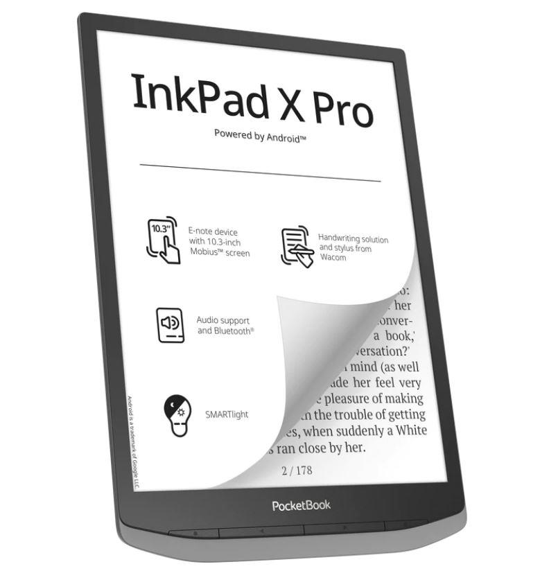 E-Reader|POCKETBOOK|InkPad X Pro|10.3″|1872×1404|1xUSB-C|Wire...