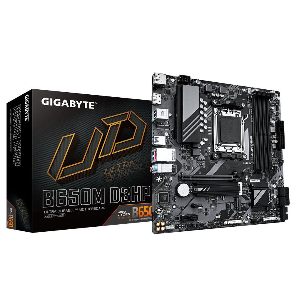 Mainboard|GIGABYTE|AMD B650|SAM5|Micro-ATX|Memory DDR5|Memory slots 4|1x...