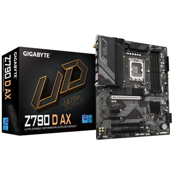 Emaplaat|GIGABYTE|Intel Z790|LGA1700|ATX|Memory DDR5|Memory slots 4|2xP...