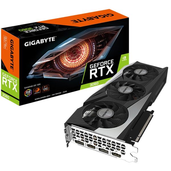 Videokaart|GIGABYTE|NVIDIA GeForce RTX 3060|12 GB|GDDR6|192 bit|PCIE ...