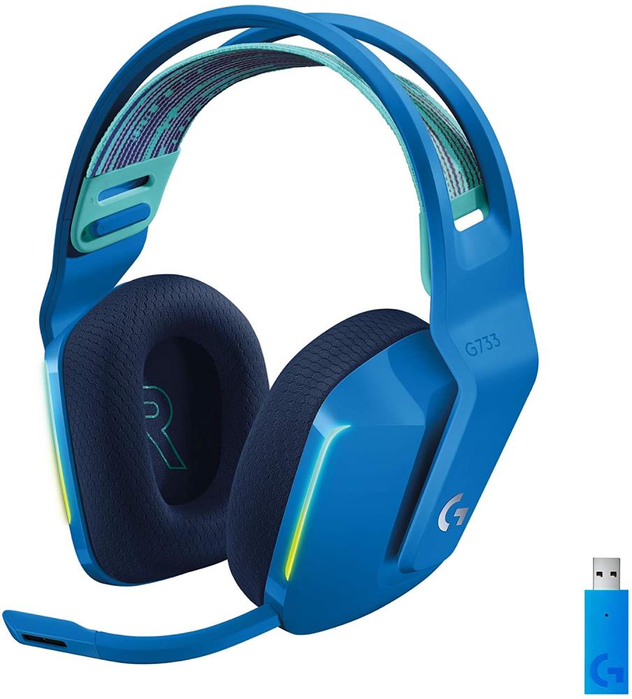 KÕRVAKLAPID Mänguri G733 WRL/BLUE 981-000943 LOGITECH