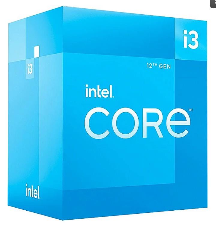 CPU|INTEL|Desktop|Core i3|i3-12100|Alder Lake|3300 MHz|Cores 4|12MB|Sock...