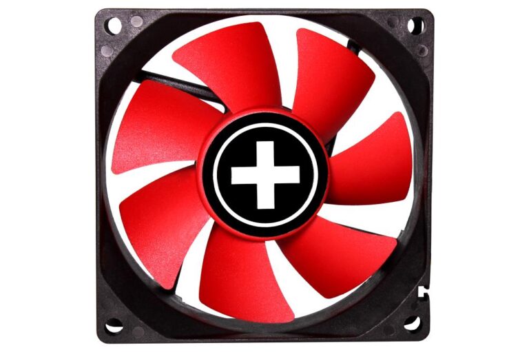 CASE FAN 80MM REDWING 3PIN+4P/12V XF037 XILENCE