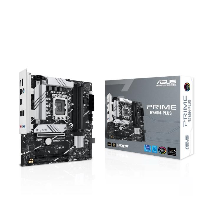 Mainboard|ASUS|Intel B760 Express|LGA1700|Micro-ATX|Memory DDR5|Memory s...