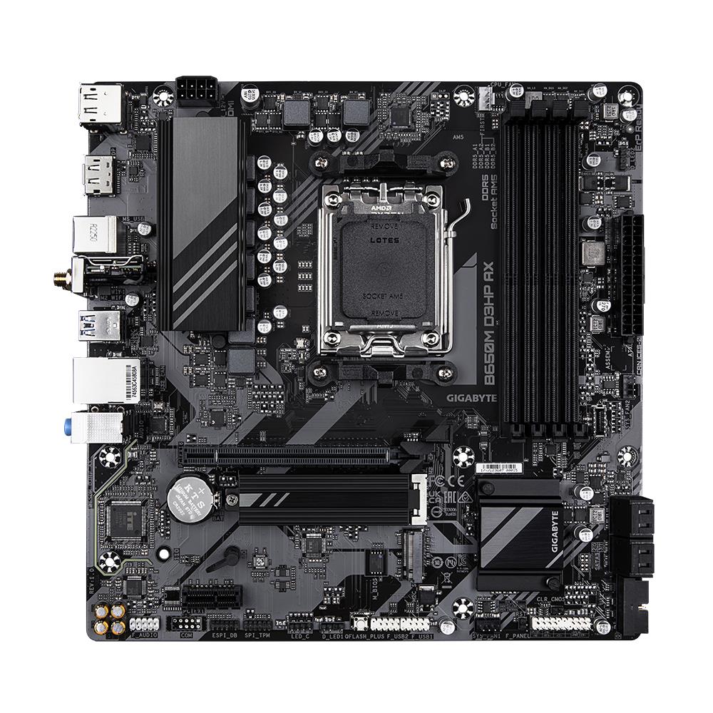 Emaplaat|GIGABYTE|AMD B650|SAM5|Micro-ATX|Memory DDR5|Memory slots 4|1x&...