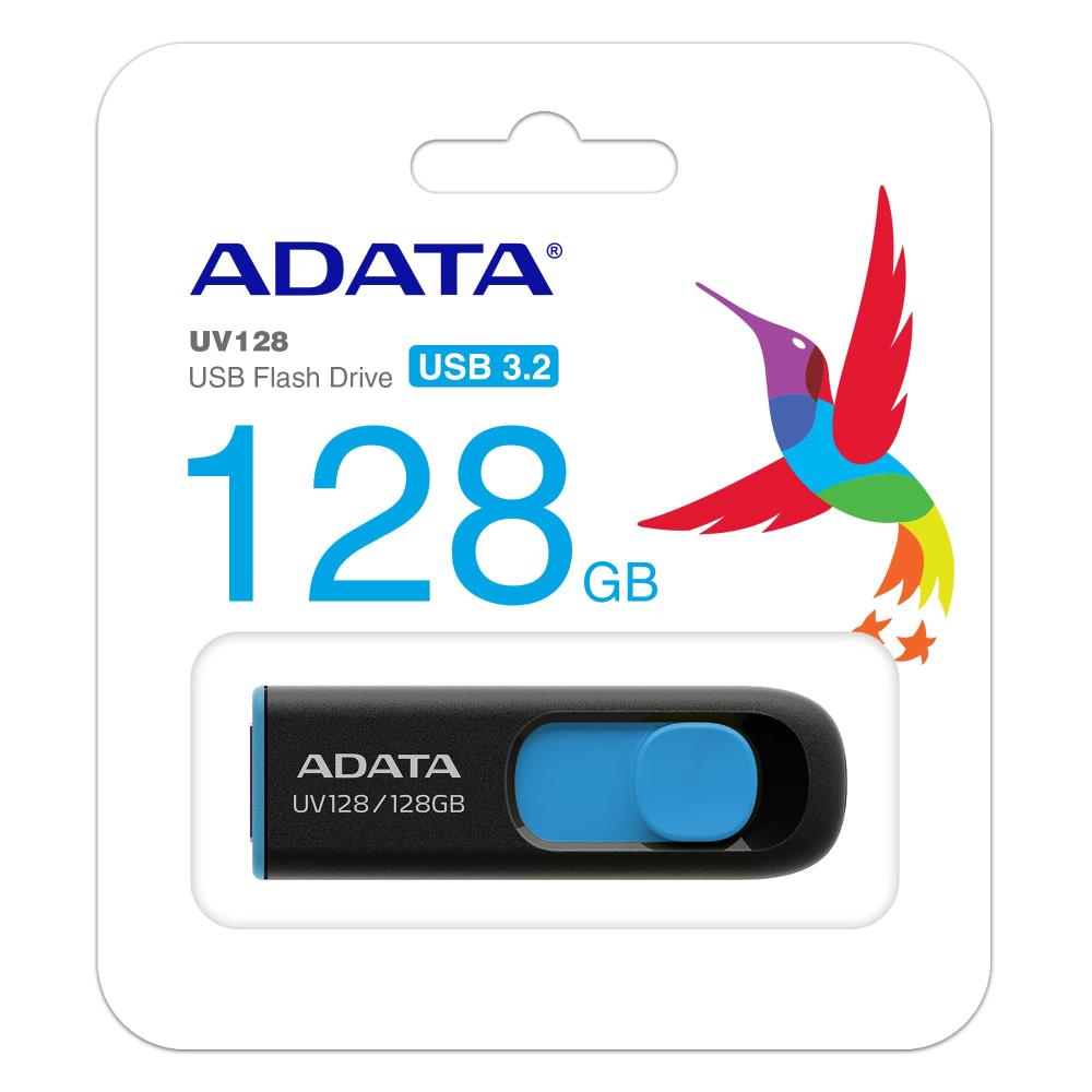 MÄLUPULK FLASH USB3 128GB/BLACK AUV128-128G-RBE ADATA