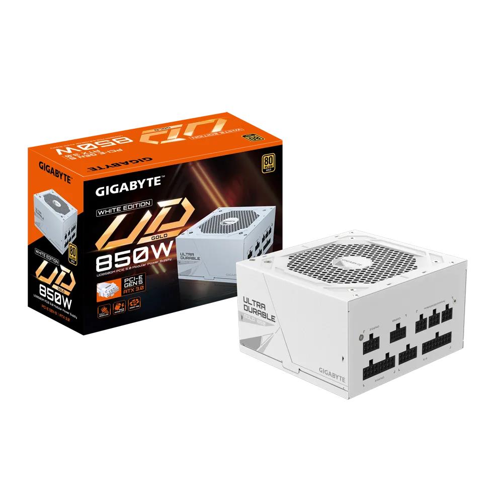 Power Supply|GIGABYTE|850 Watts|Efficiency 80 PLUS GOLD|PFC Active|MTBF ...