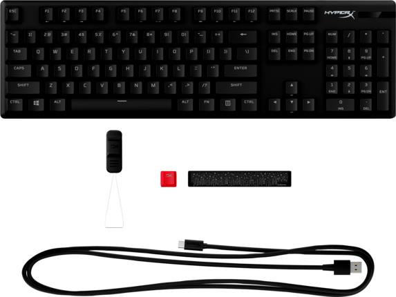 Klaviatuur ALLOY ORIGINS PBT HX/RED 639N3AA#ABA HYPERX