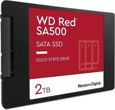 SSD|WESTERN DIGITAL|Red SA500|2TB|SATA 3.0|Write speed 520 MBytes/sec|Re...