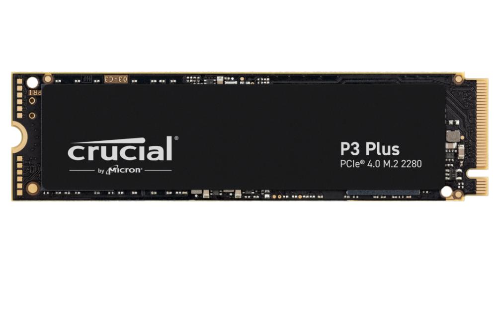 SSD|CRUCIAL|P3 Plus|4TB|M.2|PCIE|NVMe|3D NAND|Write speed 4100 MBytes/se...