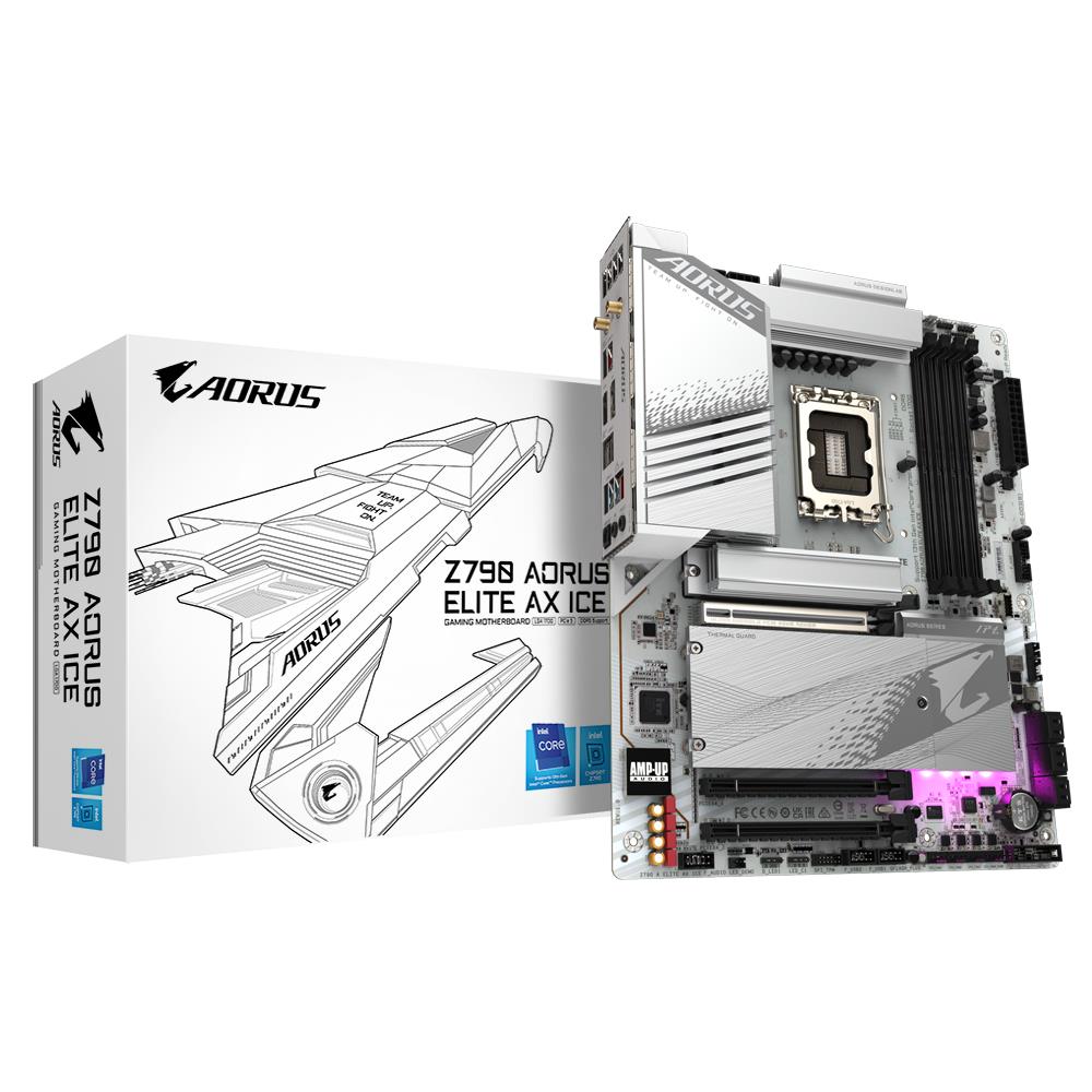 Emaplaat|GIGABYTE|Intel Z790|LGA1700|ATX|Memory DDR5|Memory slots 4|1xP&...