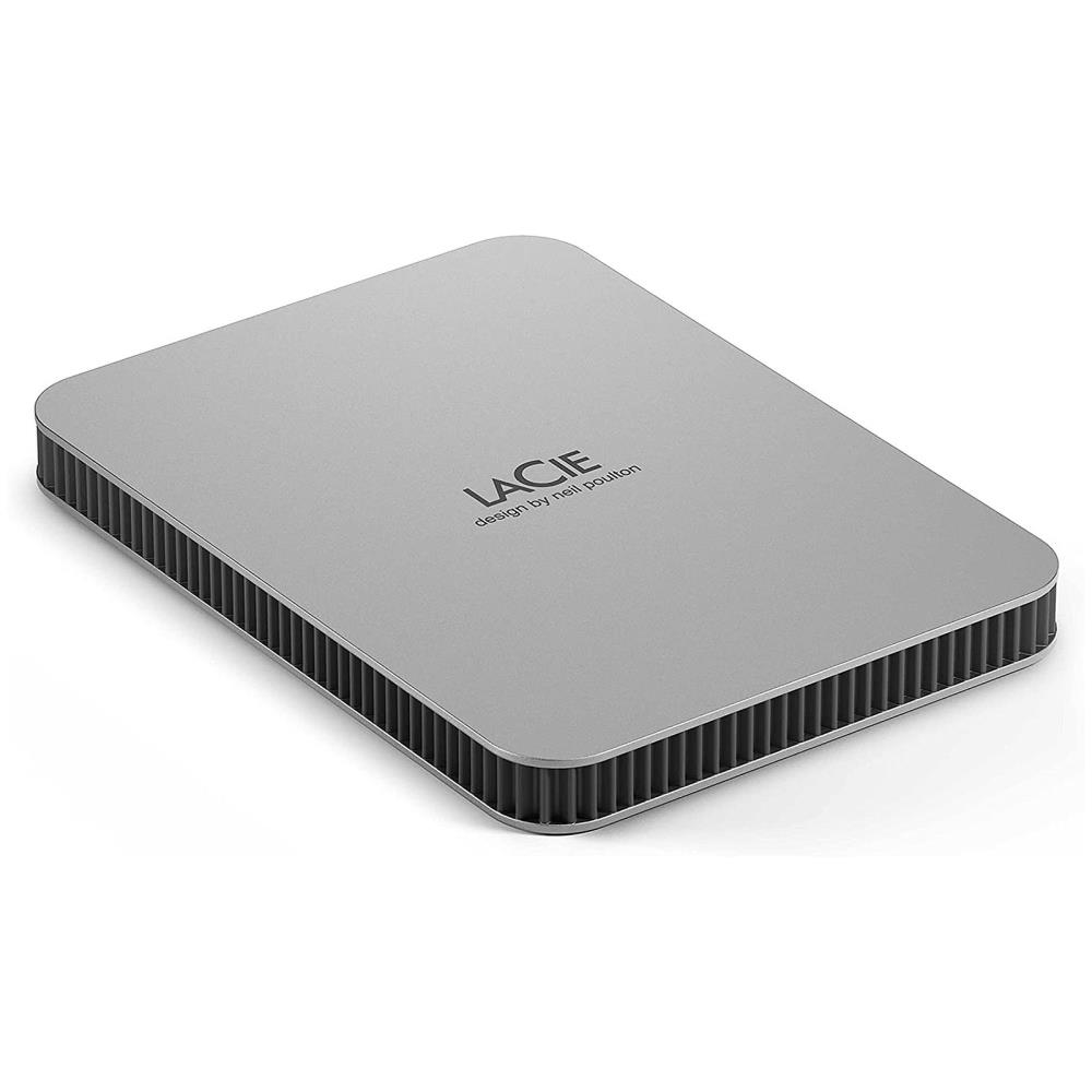 Väline HDD|LACIE|Mobile Drive|1TB|USB-C|Colour Silver|STLP1000400