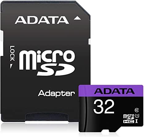 MÄLUKAART SDHC 32GB W/ADAP./AUSDH32GUICL10-RA1 ADATA