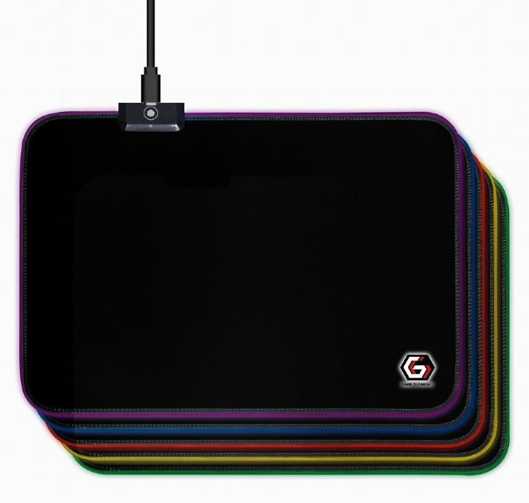 MOUSE PAD GAMING LED MEDIUM/MP-GAMELED-M GEMBIRD