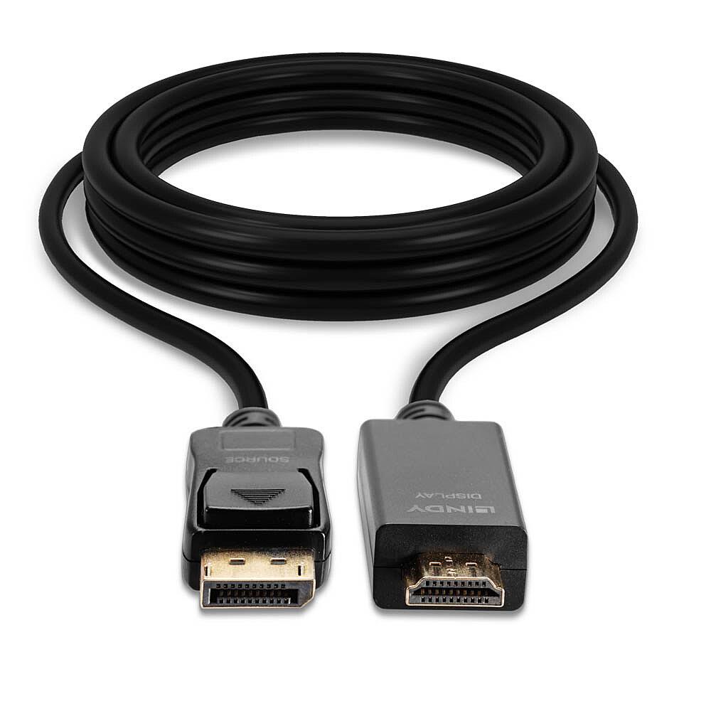 CABLE DISPLAY PORT – HDMI 0.5M/36920 LINDY