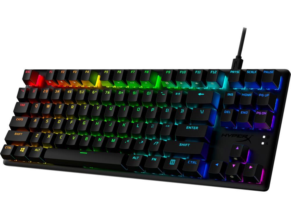 Klaviatuur ALLOY ORIGINS CORE/PBT HX AQUA 639N9AA#ABA HYPERX