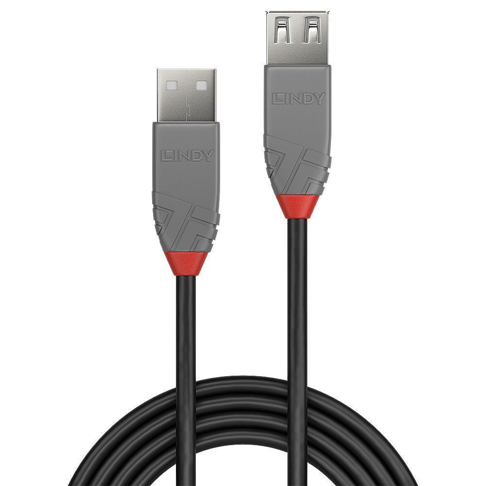 KAABEL USB2 TYPE A 3M/ANTHRA 36704 LINDY