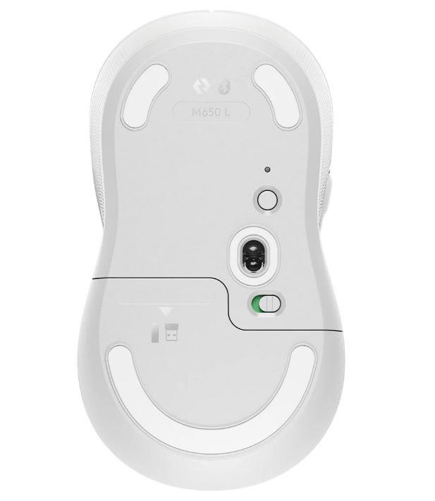 Hiir USB OPTICAL WRL M650/WHITE 910-006255 LOGITECH